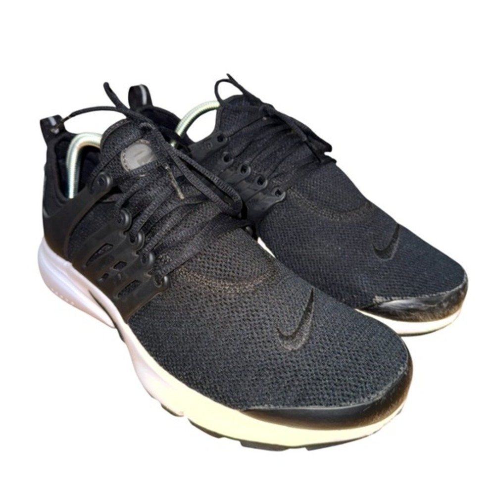 Nike Air Presto WOMENS‎ Size 11 PRE-OWNED Black/White 878068-001 Shoes/Sneakers